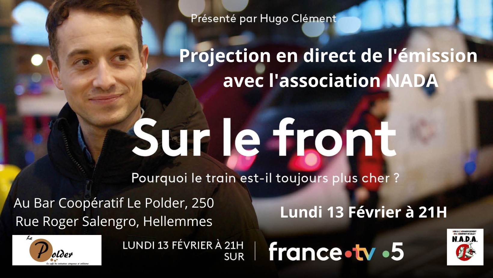 You are currently viewing 13 février 2023<br>Projection de l’émission <br>“SUR LE FRONT”